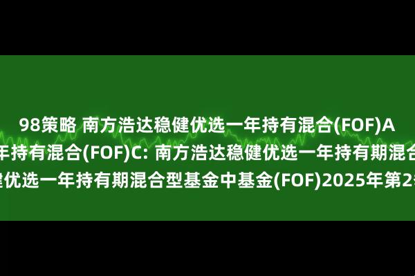 98策略 南方浩达稳健优选一年持有混合(FOF)A,南方浩达稳健优选一年持有混合(FOF)C: 南方浩达稳健优选一年持有期混合型基金中基金(FOF)2025年第2季度报告